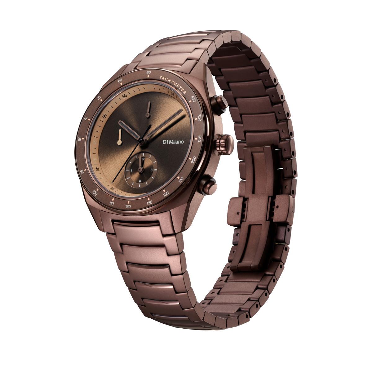 D1 Milano Watch Chronograph 40mm In Gold