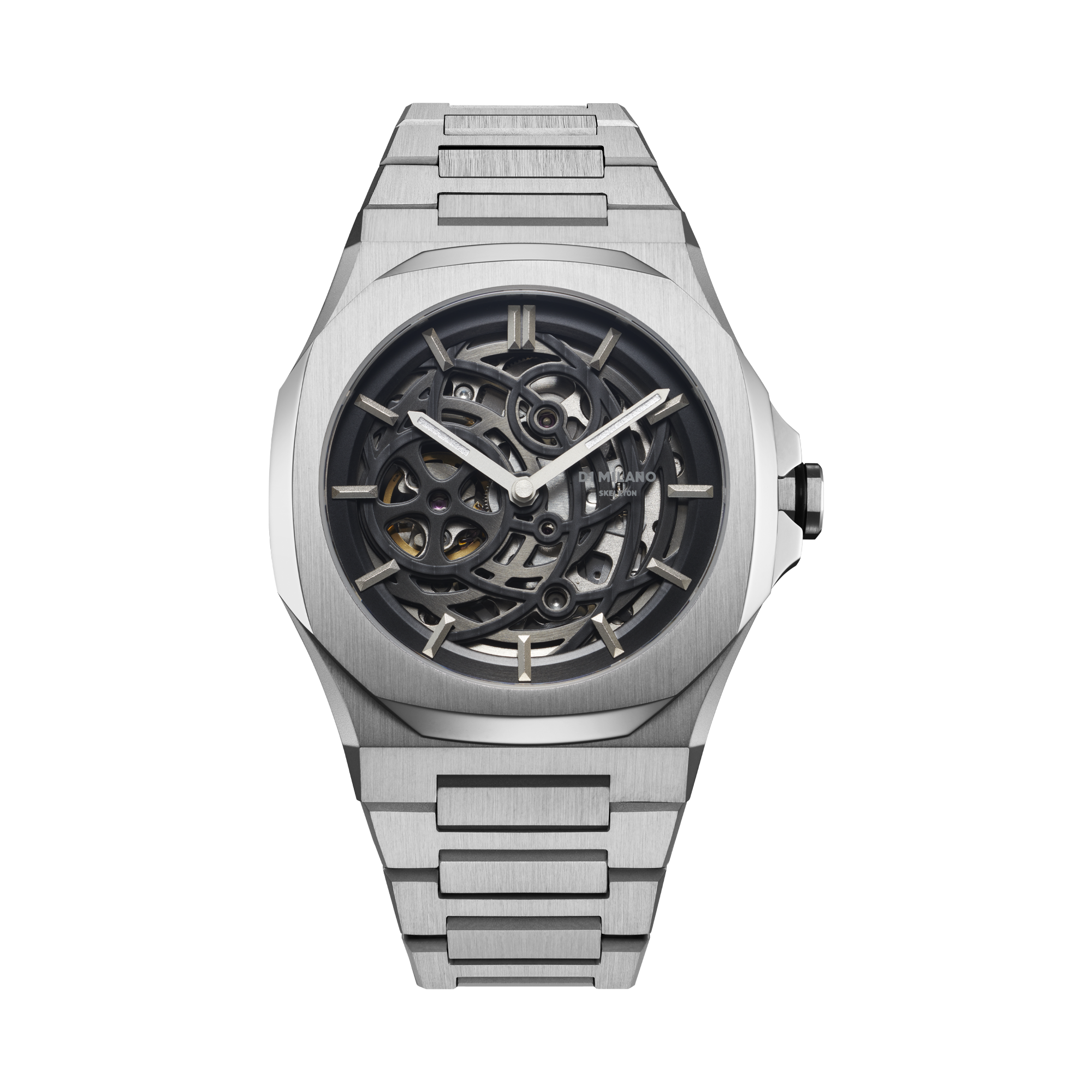 Skeleton Bracelet 41.5 mm Silver D1 Milano
