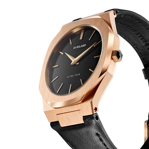 Ultra Thin Leather 40 mm - Rose Gold