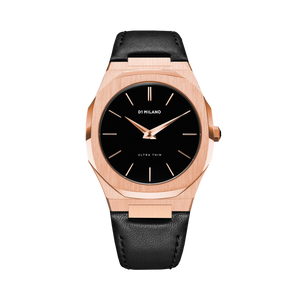 Ultra Thin Leather 40 mm - Rose Gold